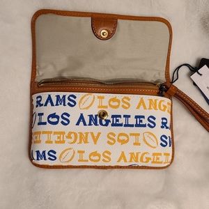 Dooney & Bourke NFL Rams Wristlet